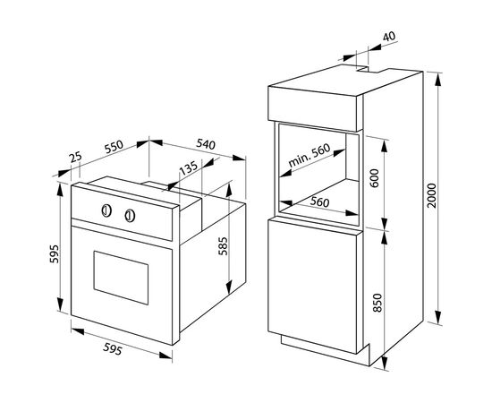 Духовой шкаф Hansa BOEI68481, изображение 9