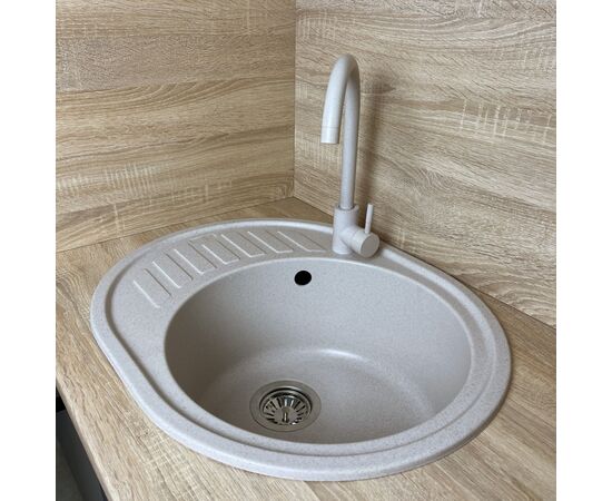 Мойка кухонная Adamant Ovum Avena + змішувач + дозатор (1824296900406), изображение 2