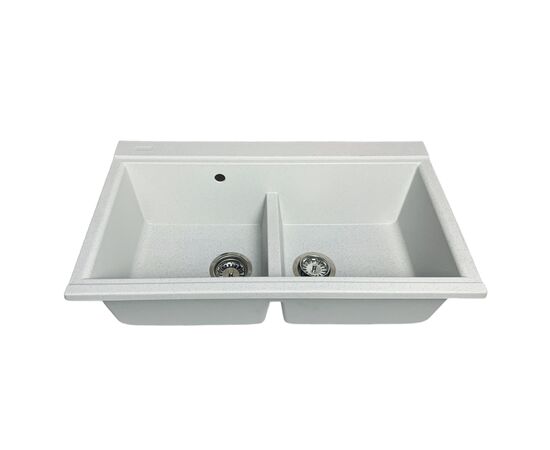 Мойка кухонная Adamant Similar Old stone + змішувач + дозатор + ополіскувач склянок + ко (4824296106510), изображение 3
