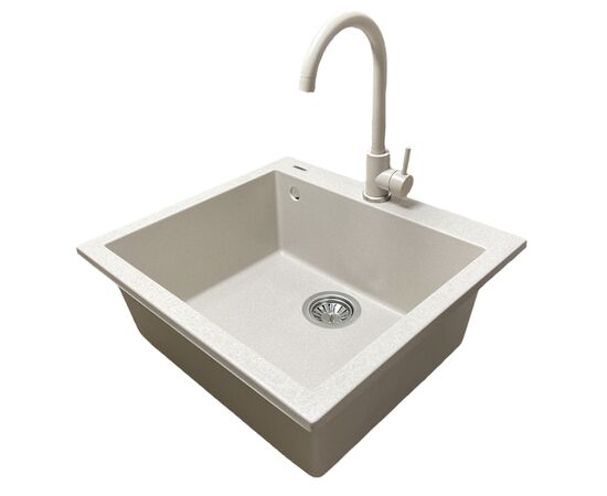 Мойка кухонная Adamant Univer Avena + змішувач + дозатор (4824296902106), изображение 3