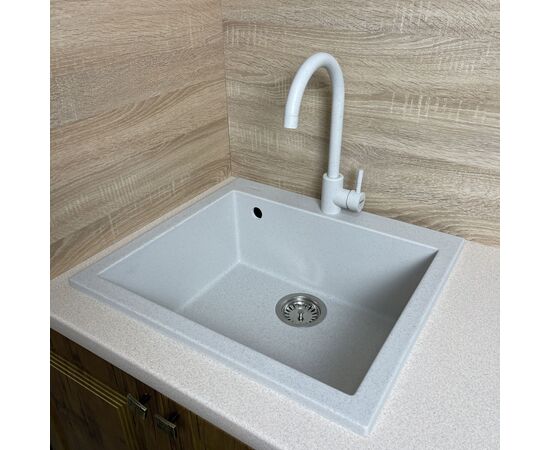 Мийка кухонна Adamant Univer Old stone + змішувач (4824296912110), зображення 2