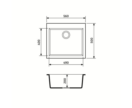 Мийка кухонна Adamant Univer Old stone + змішувач (4824296912110), зображення 6