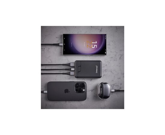 Батарея универсальная Intenso B10000 10000mAh Black (7320530), изображение 3