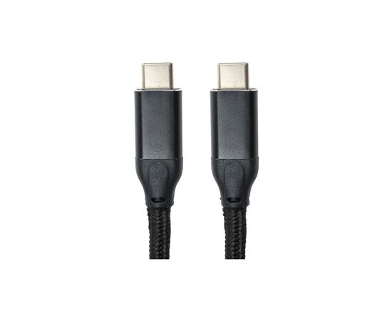 Дата кабель USB-C to USB-C 3.0m PD60W black San Guan (CA914104)