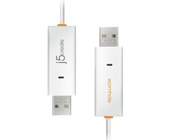 Дата кабель USB 2.0 AM/AM 1.8m Windows & Mac J5create (JUC400-N), изображение 5