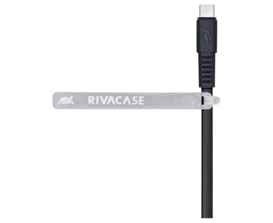 Дата кабель USB 2.0 AM to USB-C 1.2m black RivaCase (PS6002 BK12), зображення 3