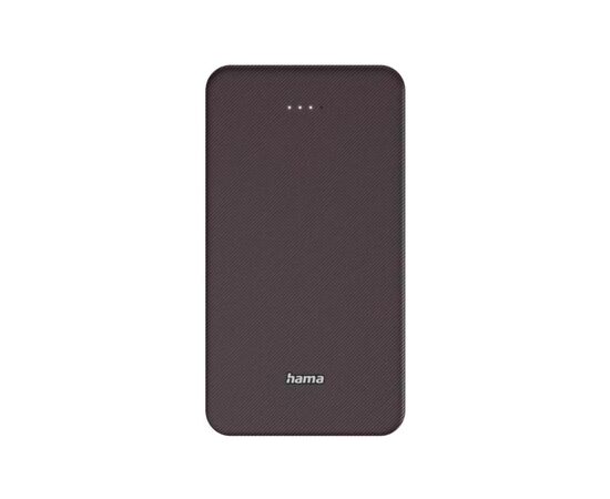 Батарея универсальная Hama 20000mAh, 15W/5V/3A, USB-C, USB-A, plum (00201715)