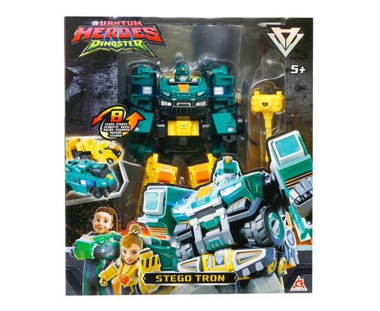 Трансформер Dinoster Стего Трон (2 машины) (EU580814), изображение 4