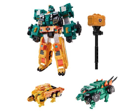 Трансформер Dinoster Стего Трон (2 машини, динозаври) (EU580804), зображення 3