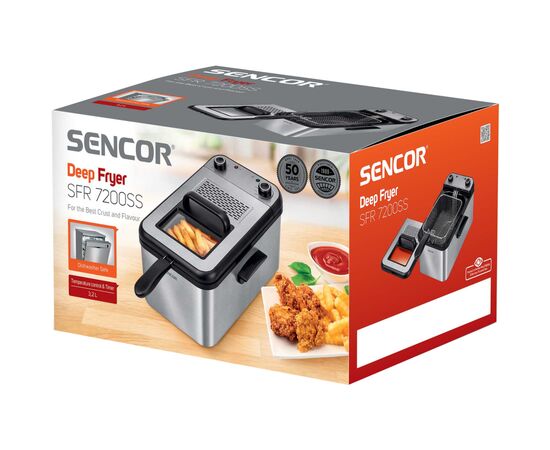 Фритюрница Sencor SFR 7200SS, изображение 3