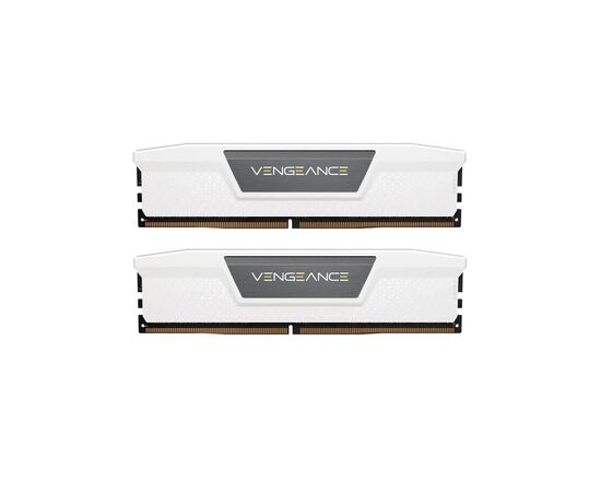 Модуль памяти для компьютера DDR5 32GB (2x16GB) 6400 MHz Vengeance RGB White Corsair (CMK32GX5M2B6400Z36W), изображение 2