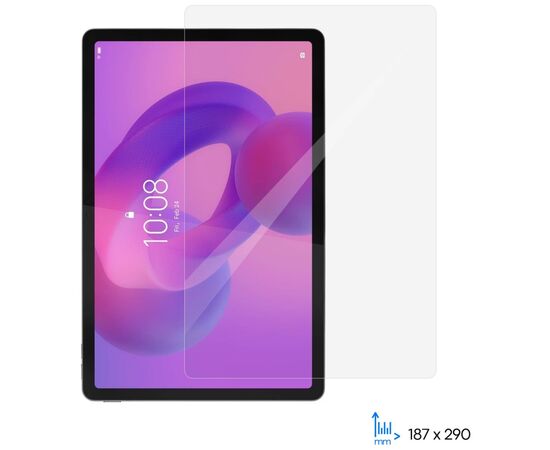Стекло защитное 2E 2.5D Lenovo Idea Tab Pro 12.7" (2025) Transparent (2E-LN-ITPR-LT2.5D-CL), изображение 4