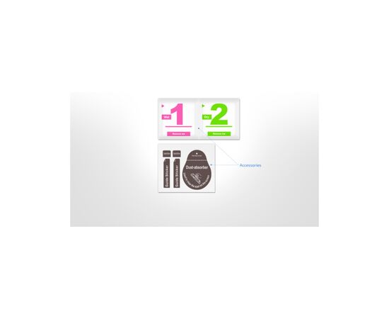 Скло захисне 2E 2.5D Samsung Galaxy Tab S10FE (X520) 10.9" (2025) Transparent (2E-G-TABS10FE-LT2.5D-CL), зображення 3