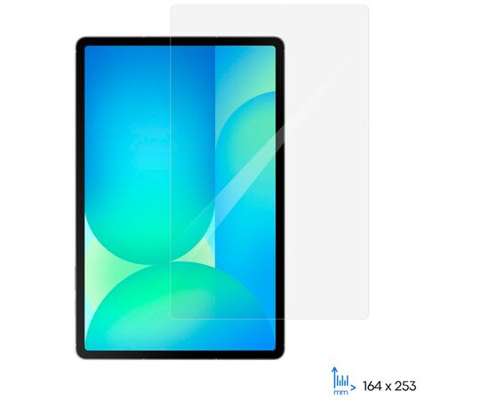 Скло захисне 2E 2.5D Samsung Galaxy Tab S10FE (X520) 10.9" (2025) Transparent (2E-G-TABS10FE-LT2.5D-CL), зображення 4
