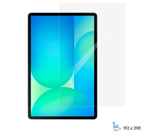 Стекло защитное 2E 2.5D Samsung Galaxy Tab S10FE+ (X626) 13.1" (2025) Transparent (2E-G-TABS10FEP-LT2.5D-CL), изображение 4