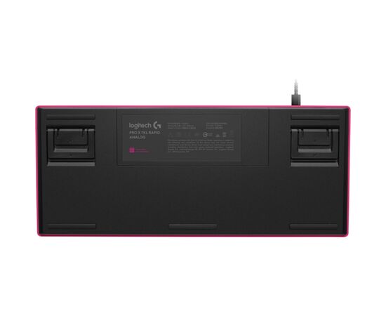 Клавіатура Logitech G PRO X TKL RAPID Wired Gaming Linear USB UA Magenta (920-013253), зображення 5