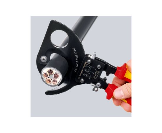 Кабелерез KNIPEX 52мм / 380мм.кв, 280мм (95 36 280), изображение 4