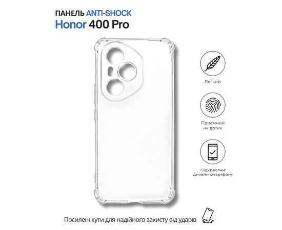 Чехол для мобильного телефона BeCover Anti-Shock Honor 400 Pro Clear (714712)
