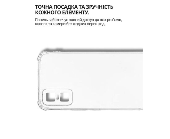 Чехол для мобильного телефона BeCover Anti-Shock Infinix GT 30 Pro (X6873) Clear (714697), изображение 4