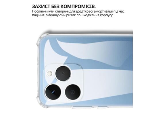 Чехол для мобильного телефона BeCover Anti-Shock Realme 15T Clear (714702), изображение 3