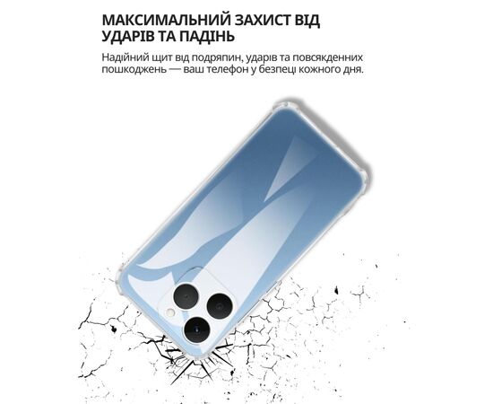 Чехол для мобильного телефона BeCover Anti-Shock Realme 15T Clear (714702), изображение 4