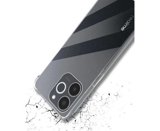 Чохол до мобільного телефона BeCover Anti-Shock Realme Note 70 Clear (714701), зображення 3