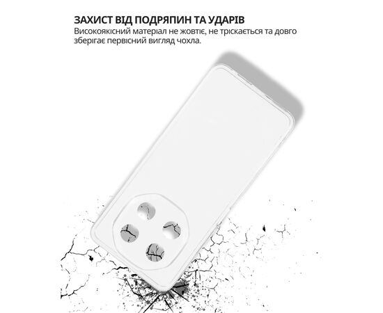 Чехол для мобильного телефона BeCover Silicone Blackview Shark 6 Transparent (714759), изображение 4