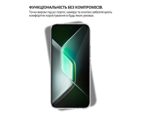 Чехол для мобильного телефона BeCover Silicone Infinix GT 30 Pro (X6873) Transparent (714667), изображение 4