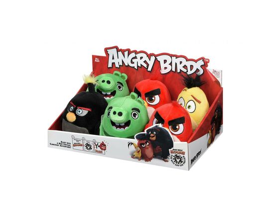 Мягкая игрушка Jazwares Angry Birds ANB Little Plush Бомб (ANB0027), изображение 2