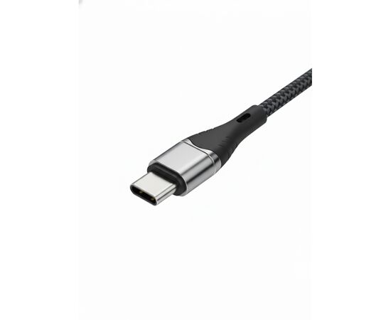 Дата кабель USB-C to USB-C 1.5m 5A 100W Quick Charge magnetic black BeCover (714555), зображення 7