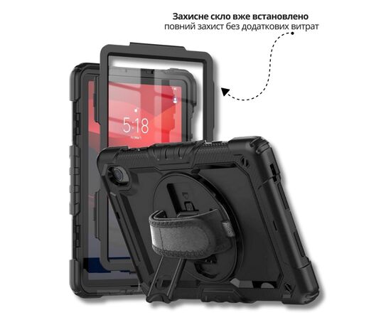 Чехол для планшета BeCover FortTab Lenovo Tab M11 TB-TB330/Xiaoxin Pad 11" 2024 Black (714719), изображение 5