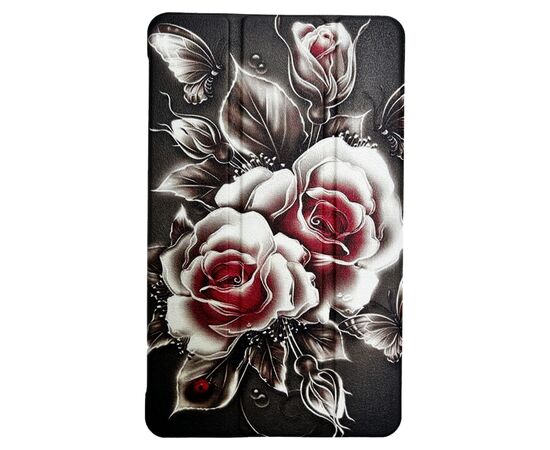 Чехол для планшета BeCover Smart Case Samsung Galaxy Tab A11 Plus SM-X236B 11.0" Black Rose (714013), изображение 2