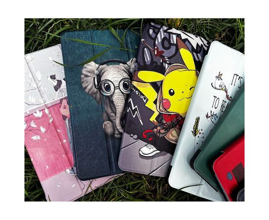 Чехол для планшета BeCover Smart Case Samsung Galaxy Tab A11 Plus SM-X236B 11.0" Black Rose (714013), изображение 8