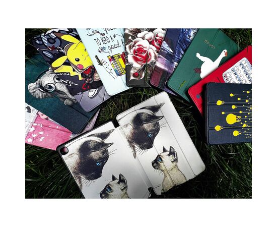 Чехол для планшета BeCover Smart Case Samsung Galaxy Tab A11 Plus SM-X236B 11.0" Black Rose (714013), изображение 9