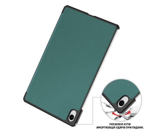 Чехол для планшета BeCover Smart Case Samsung Galaxy Tab S11 (SM-X730/X736) 11.0" Dark Green (714648), изображение 4