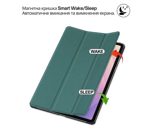 Чехол для планшета BeCover Smart Case Samsung Galaxy Tab S11 (SM-X730/X736) 11.0" Dark Green (714648), изображение 5