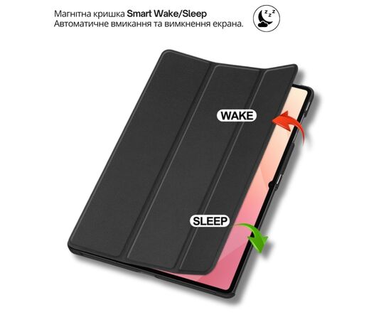 Чехол для планшета BeCover Smart Case Samsung Galaxy Tab S11 Ultra (SM-X930/X936) 14.6" Black (714624), изображение 5