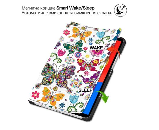 Чехол для планшета BeCover Smart Case Xiaomi Redmi Pad 2 Pro 12.1" Butterfly (714636), изображение 3