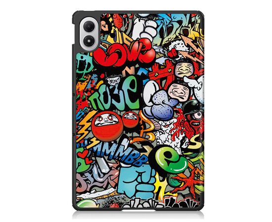 Чохол до планшета BeCover Smart Case Xiaomi Redmi Pad 2 Pro 12.1" Graffiti (714639), зображення 3