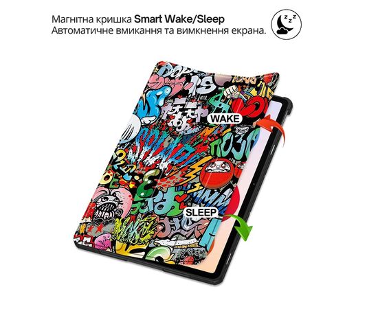 Чохол до планшета BeCover Smart Case Xiaomi Redmi Pad 2 Pro 12.1" Graffiti (714639), зображення 6