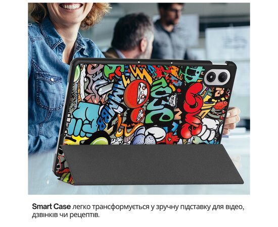 Чохол до планшета BeCover Smart Case Xiaomi Redmi Pad 2 Pro 12.1" Graffiti (714639), зображення 8