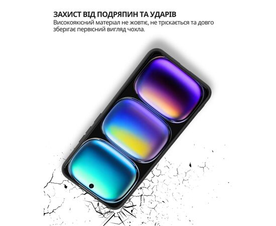 Чохол до мобільного телефона BeCover Silicone Infinix Note 50 4G (X6858) Black (714668), зображення 4