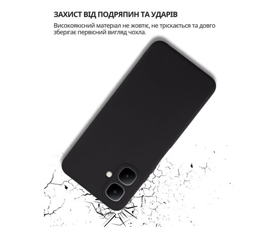 Чохол до мобільного телефона BeCover Silicone Infinix Smart 10 (X6725) Black (714664), зображення 3