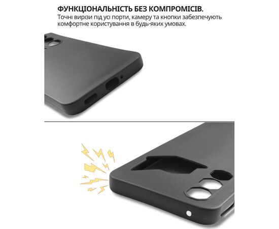 Чехол для мобильного телефона BeCover Silicone Nubia Neo 3 GT 5G Black (714692), изображение 4