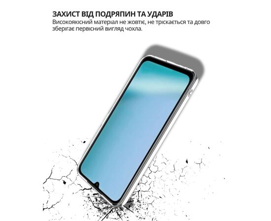 Чохол до мобільного телефона BeCover Silicone Poco C85 4G Transparent (714676), зображення 3