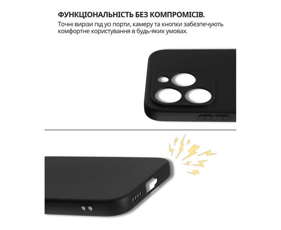 Чохол до мобільного телефона BeCover Silicone Realme 15T Black (714694), зображення 4