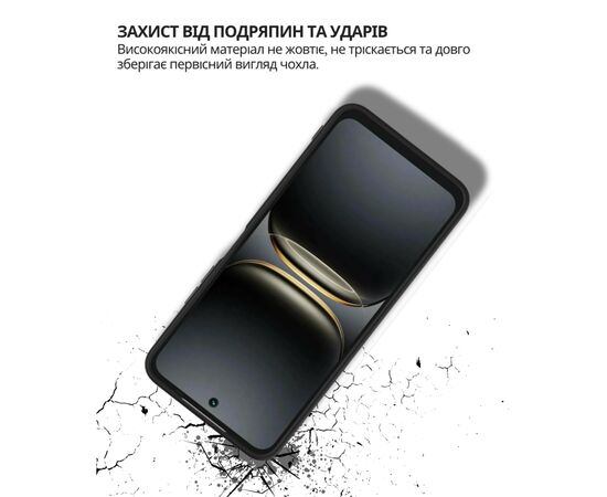 Чохол до мобільного телефона BeCover Silicone Tecno Spark 40C 4G (KM4k) Black (714683), зображення 4