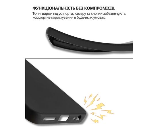 Чехол для мобильного телефона BeCover Silicone Tecno Spark Go 2 (KM4) Black (714681), изображение 3