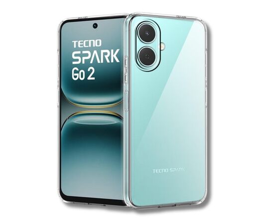 Чехол для мобильного телефона BeCover Silicone Tecno Spark Go 2 (KM4) Transparent (714682), изображение 2