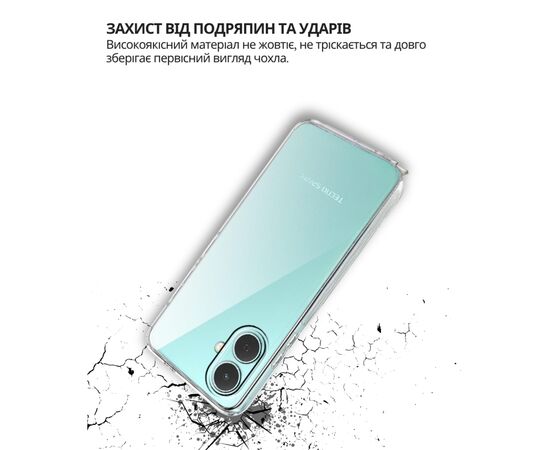 Чехол для мобильного телефона BeCover Silicone Tecno Spark Go 2 (KM4) Transparent (714682), изображение 4